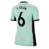 Chelsea Thiago Silva #6 Tredje Tröja Dam 2023-24 Kortärmad